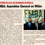 Asamblea General 2015 de la FMBA